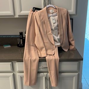 Ann Taylor loft Zoe suit lined